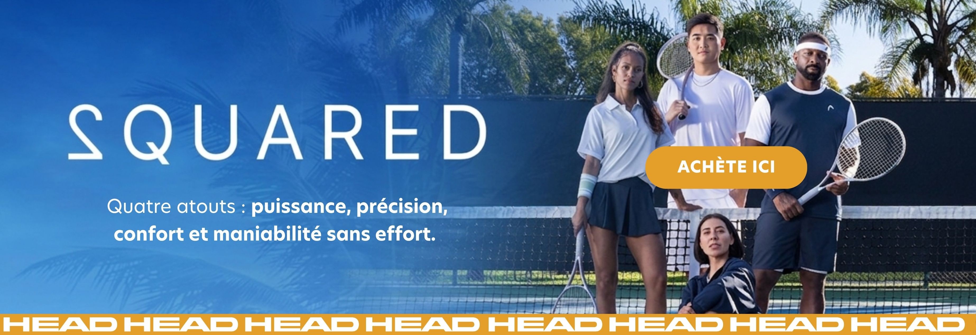 NOUVELLE SQUARED HEAD